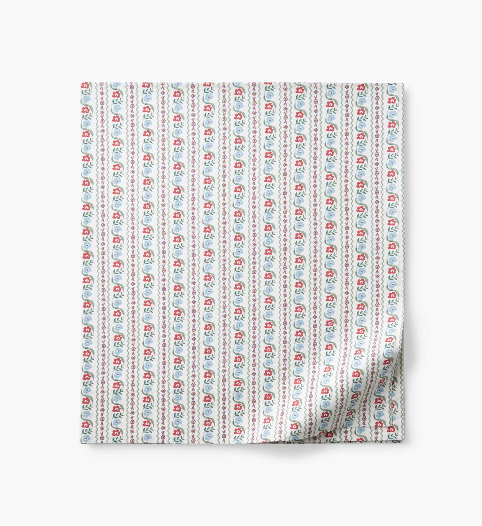 Percale Flat Sheet - Delphine